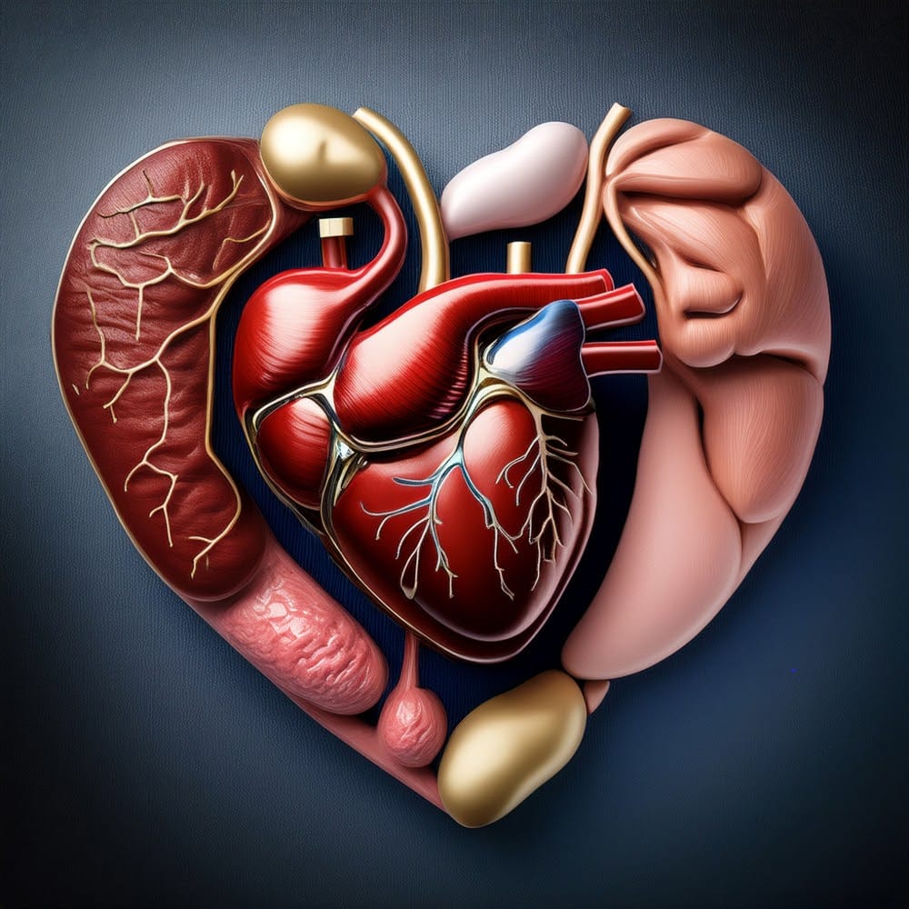 gut liver heart axis