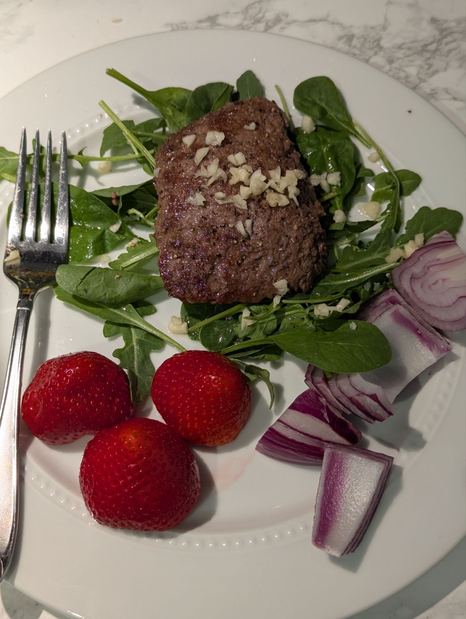 Beef and arugola have vitamin k